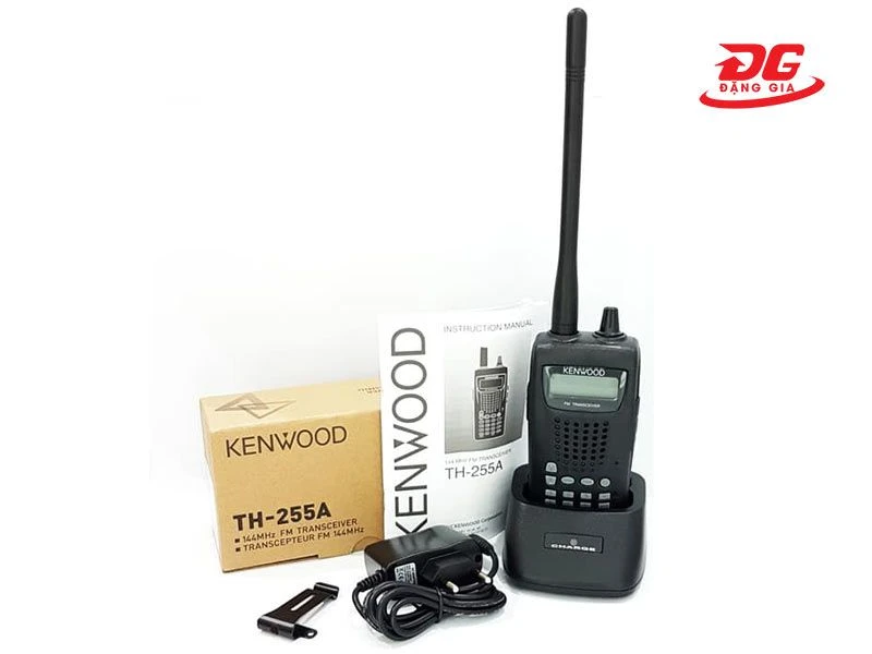 Trọn bộ phụ kiện bộ đàm cầm tay Kenwood TH255A