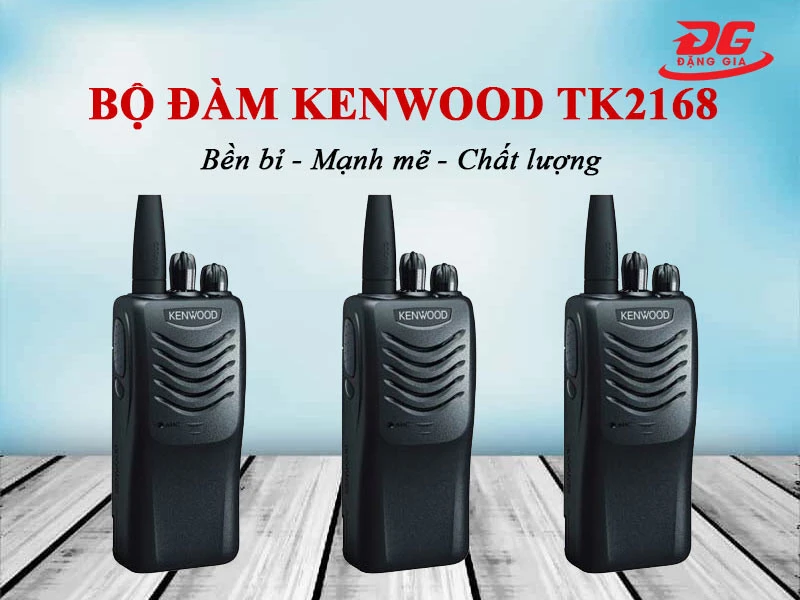 Bộ đàm cầm tay Kenwood TK2168 có nhiều ưu điểm