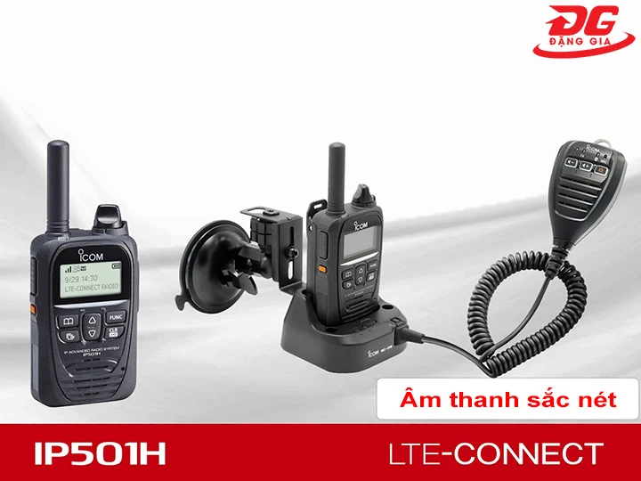 máy bộ đàm Icom IP-501H âm thanh sắc nét