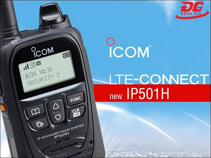 máy bộ đàm Icom IP-501H kết nối nhanh