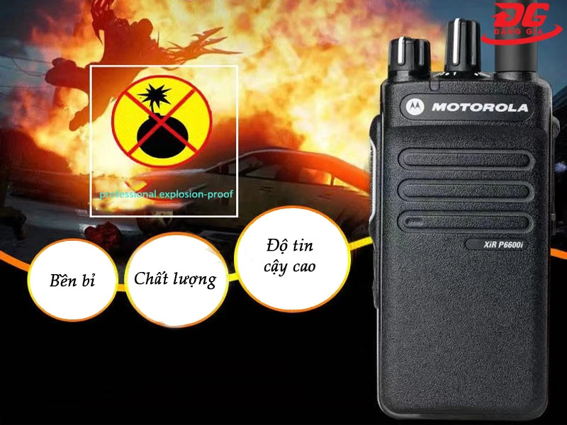 bộ đàm Motorola chống cháy nổ 