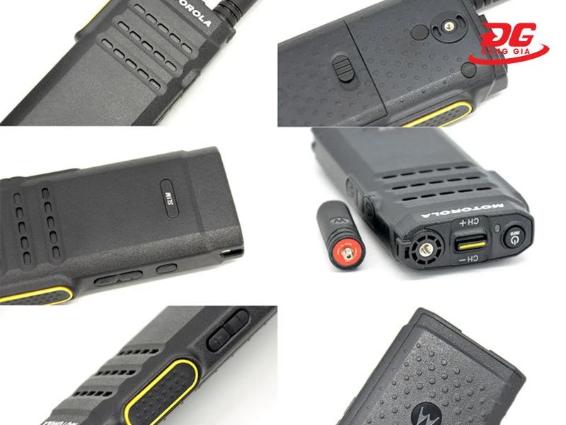 Bộ đàm Motorola XIR SL1M có thiết kế mỏng gọn nhưng rất chắc chắn