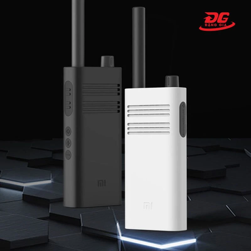 Bộ đàm Xiaomi Lite Walkie Talkie có kiểu dáng nhỏ gọn, thiết kế thẩm mỹ
