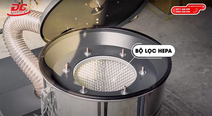 bộ lọc máy hút bụi công nghiệp 3 pha KMS100