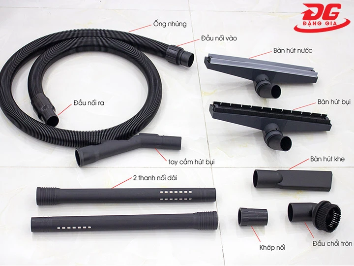 Bộ phụ kiện của Máy hút bụi khô và ướt IPC YP3/62 W&D