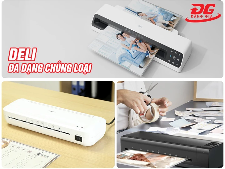 Các loại máy ép plastic Deli