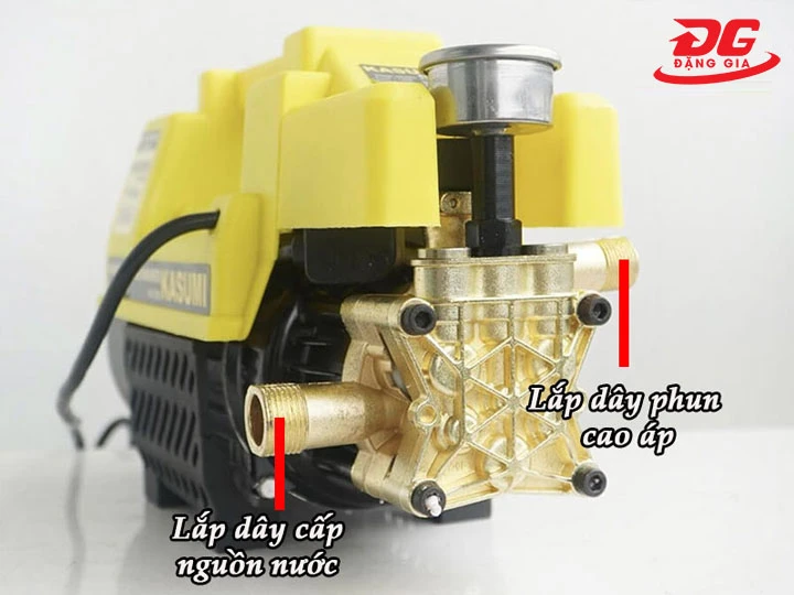 Cách lắp máy rửa xe Kasumi