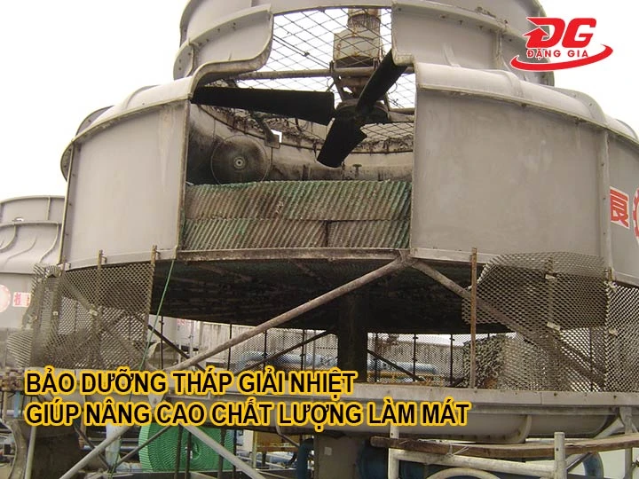 cần bảo dưỡng tháp giải nhiệt