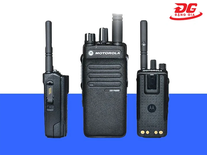 Cấu tạo bộ đàm Motorola Xir P6600i