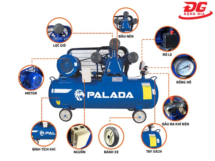 Máy nén khí Palada PA-10300A