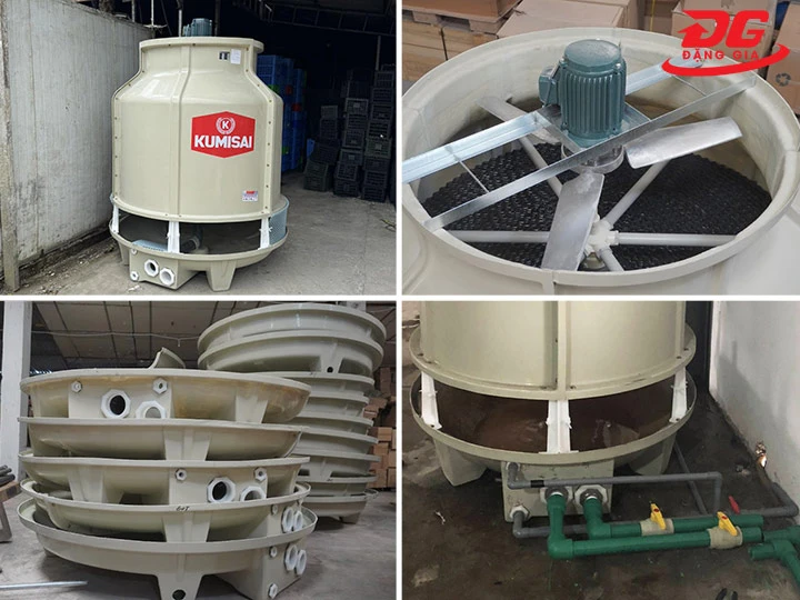 cấu tạo và cách vận hành tháp giải nhiệt Kumisai KMS 30RT