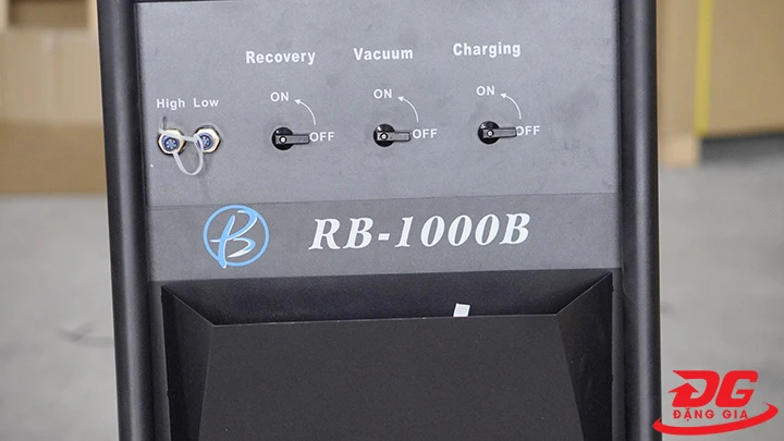 Bảng điều khiển Máy nạp - thu hồi gas lạnh tự động RB-1000B