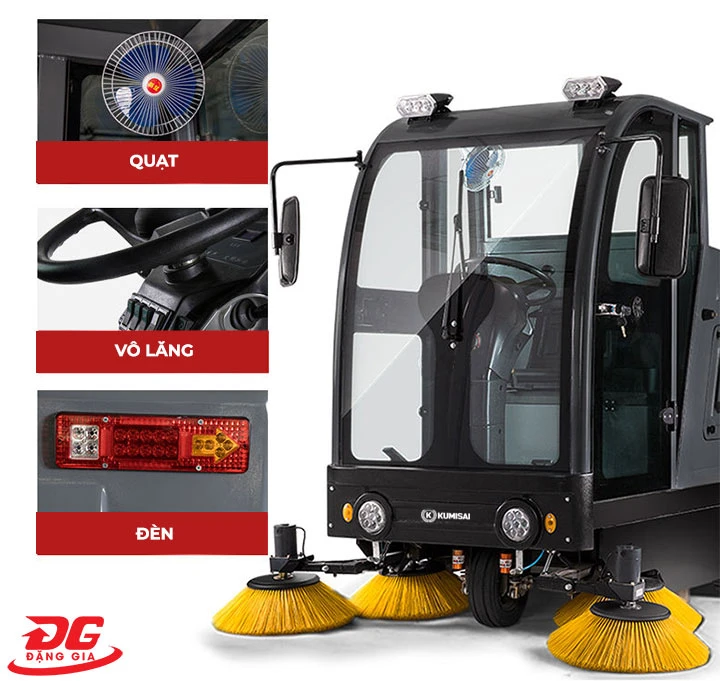 Xe quét rác đường phố Kumisai KMS S10