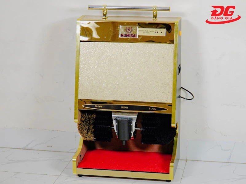 Chổi đánh giày là phụ kiện quan trọng của máy đánh giày tự động