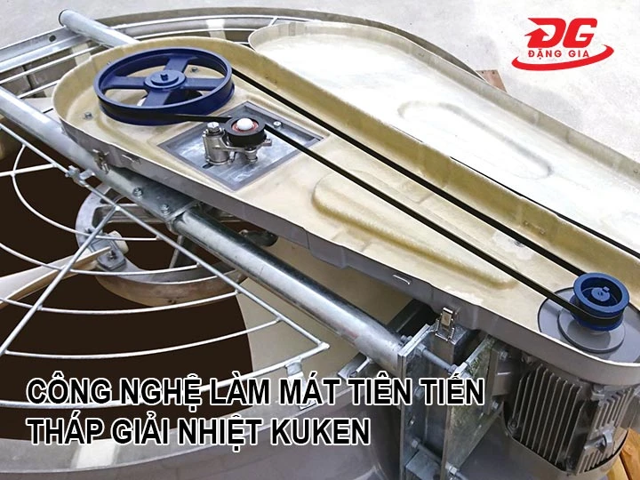 Tháp Giải Nhiệt Kuken làm mát nhanh