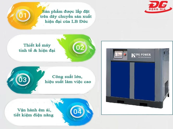 máy nén khí King Power công suất lớn