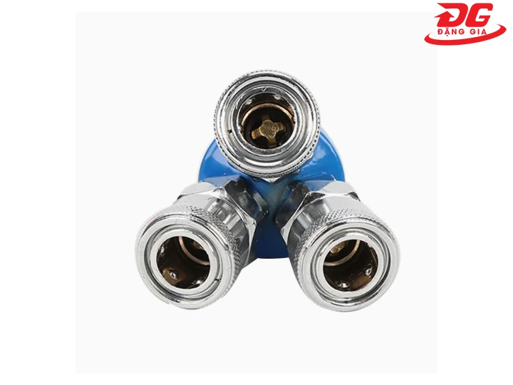 Cút nối nhanh 3 đầu khí nén