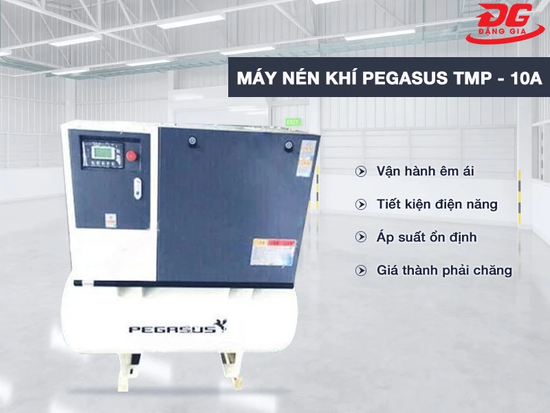 Các ưu điểm nổi bật của máy nén Pegasus TMP-10A