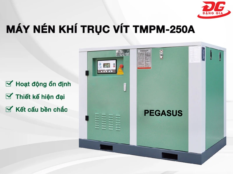 Máy nén khí trục vít Pegasus TMPM250A
