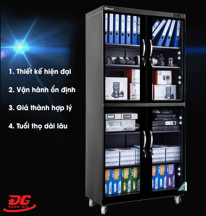 Một số ưu điểm nổi bật nhất của tủ chống ẩm Nikatei NC-600S