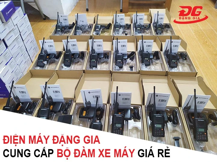 đăng gia cung cấp máy bộ đàm xe máy giá rẻ