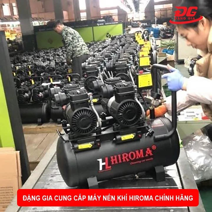 đăng giá cung cấp Máy nén hơi Hiroma chính hãng