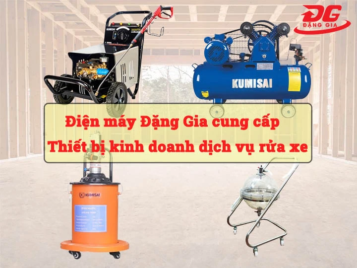 đặng gia cung cấp thiết thị cho tiệm rửa xe