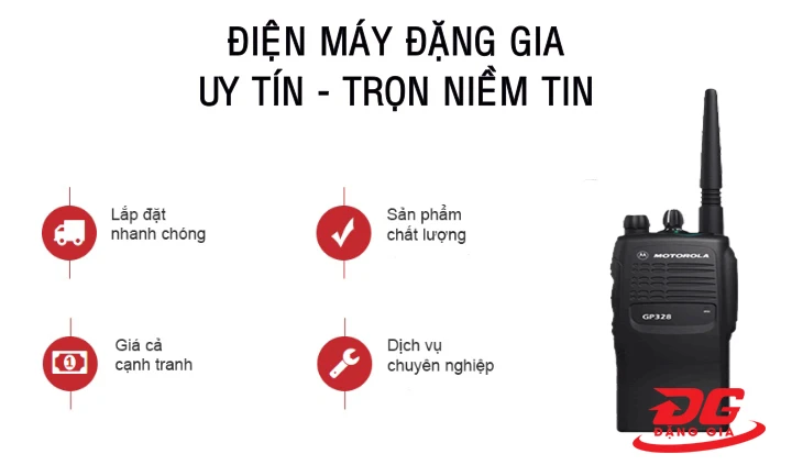 Đặng Gia - địa chỉ mua bộ đàm Motorola gp 328