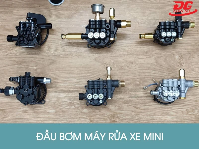 Bộ đầu máy bơm rửa xe mini gia đình