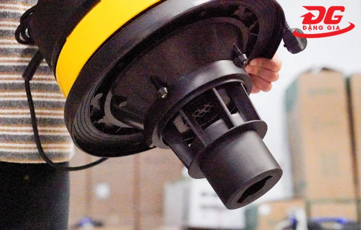 đầu Máy hút bụi thùng nhựa Kumisai KMS 30S - màu vàng