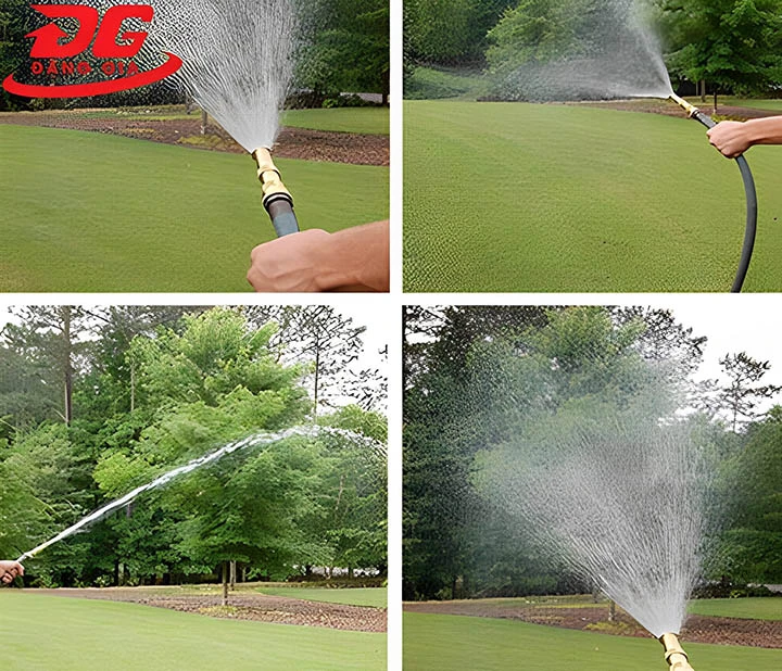 Đầu vòi xịt tăng áp lực giúp điều chỉnh tia nước