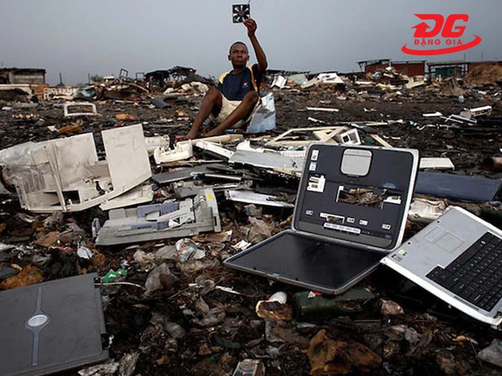 Rác thải điện tử đe dọa ô nhiễm môi trường
