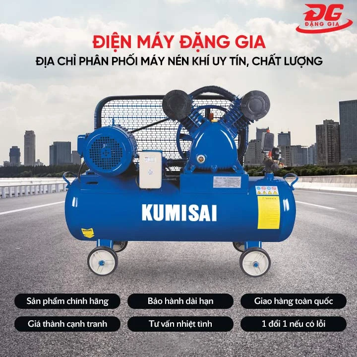 mua Máy bơm khí nén Kumisai KMS-55200 ở đâu tại hà nội