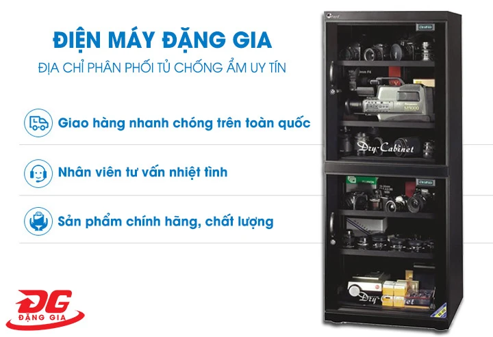địa chỉ phân phối tủ chống ẩm Fujie AD400