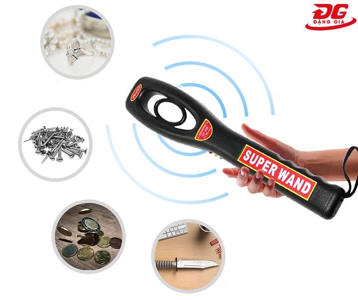 thiết bị dò kim loại cầm tay
