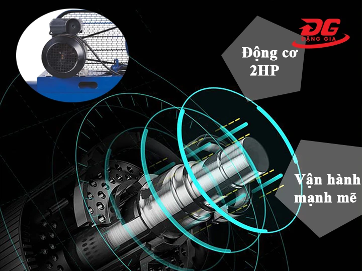 Động cơ khỏe, mạnh mẽ