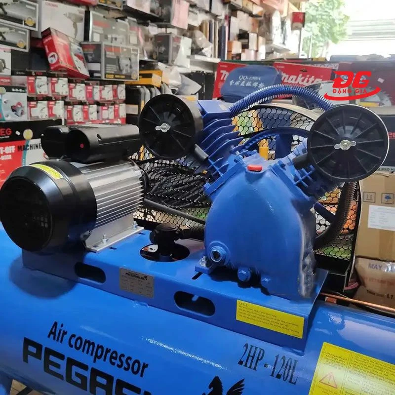 Động cơ và đầu nén của máy