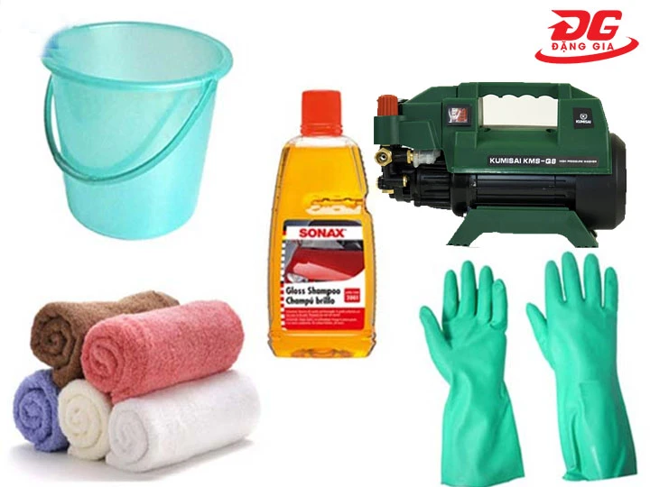 dụng cụ rửa xe Exciter 150