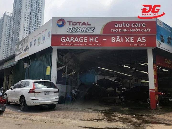 Rửa xe cầu giấy Garage HC A5