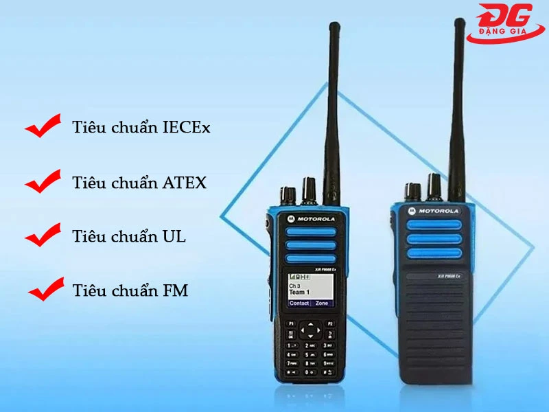 giá bộ đàm Motorola chống cháy nổ 