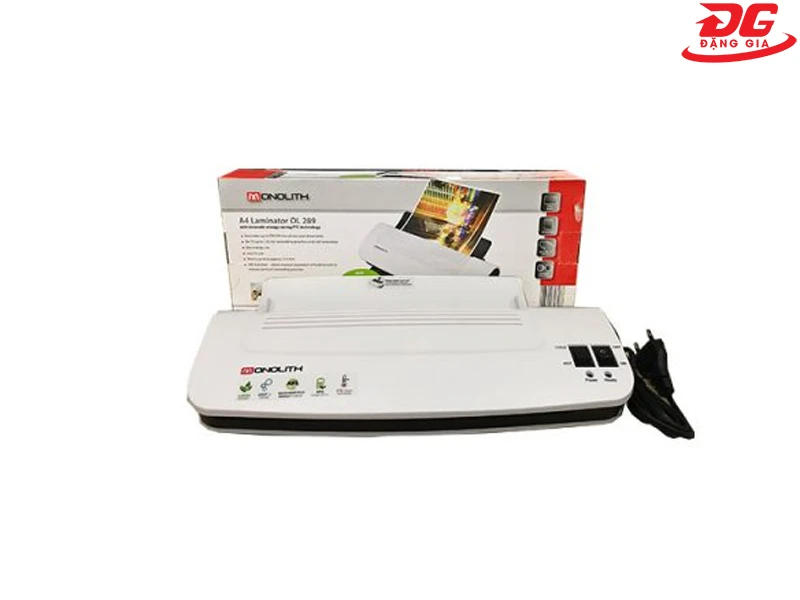 Giá cả máy ép plastic Laminator OL 289 vô cùng phải chăng