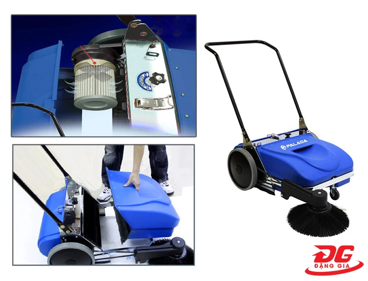 Giá xe quét rác đẩy tay Palada PD700