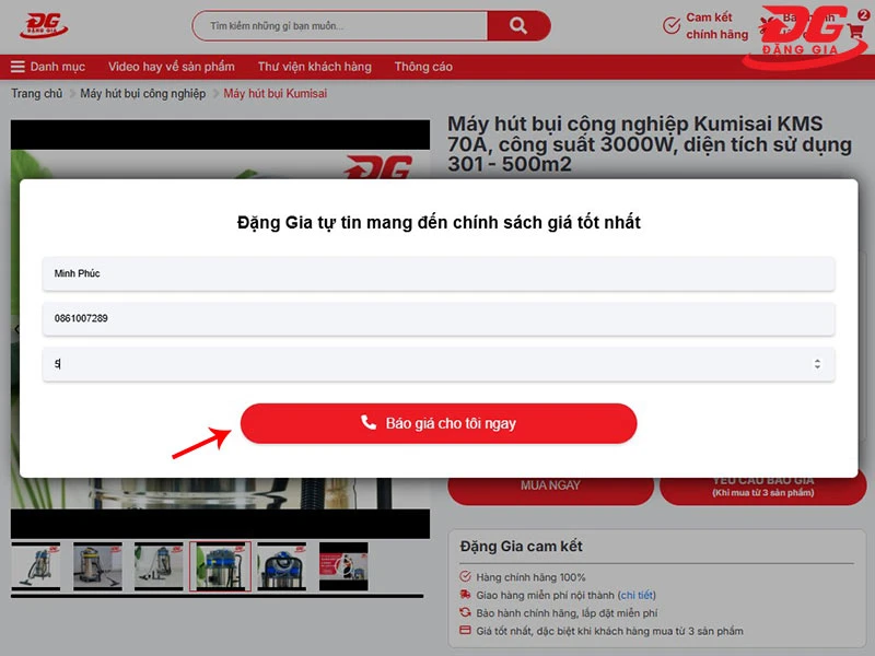 gui-form-yeu-cau-bao-gia-tren-website-dang-gia