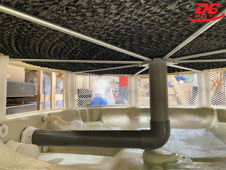  tháp giải nhiệt Kumisai KMS 200RT chạy khỏe, mát nhanh