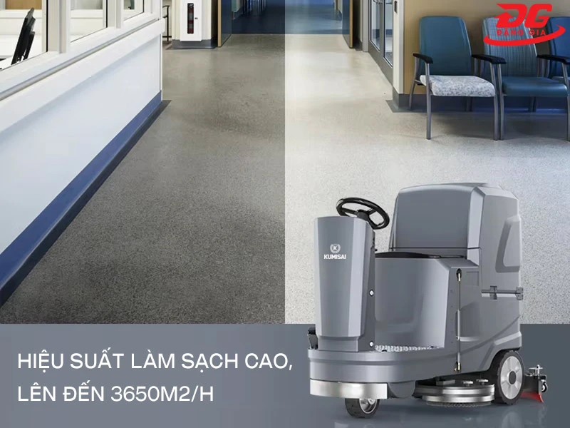 Hiệu suất làm sạch cao