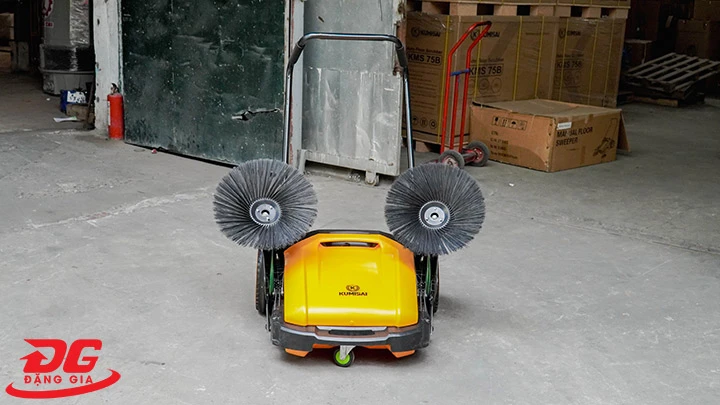 hình ảnh thực tế Chổi bên xe quét rác KMS-S1