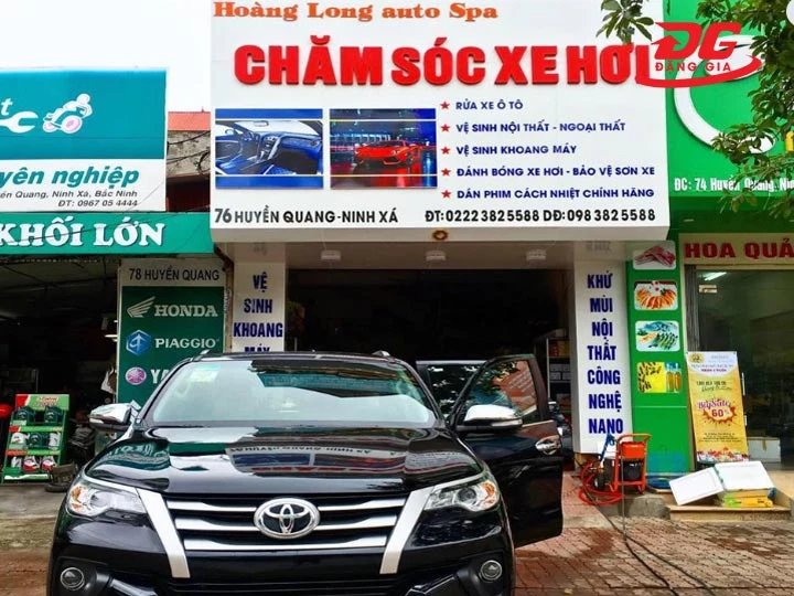 Rửa xe Hoàng Long Auto Spa