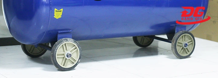 Bánh xe chịu lực và bình chứa khí 