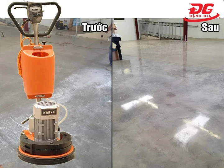 Khả năng mài của Máy mài sàn Karva KVG-17F