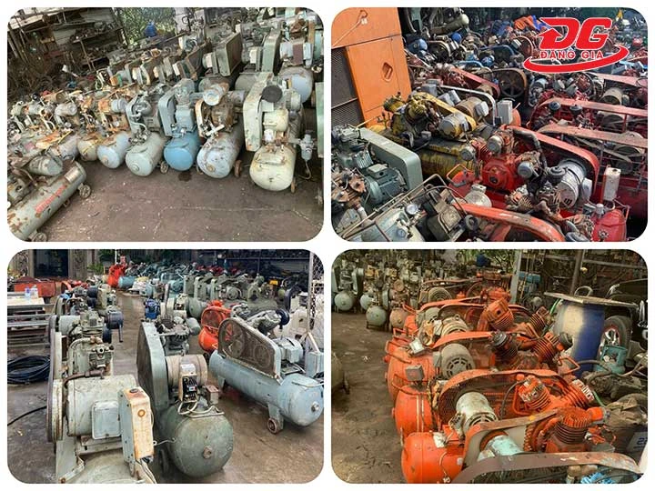 kho máy Nén Khí Nhật Bãi